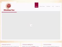 Tablet Screenshot of chinatowntourchicago.com